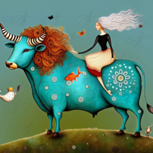 Taurus Lady - Kunstdruck