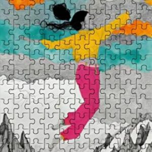 Flying Woman - Micro Puzzle