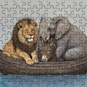 Löwe, Esel, Elephant - Micro Puzzle